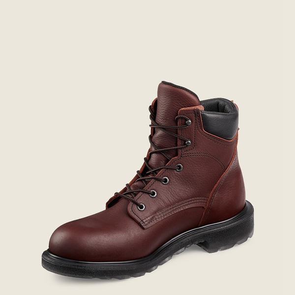 Bottes de Sécurité Red Wing - Supersole® 2.0 - 6-Inch Toe - Bordeaux - Homme 781TZUNWA